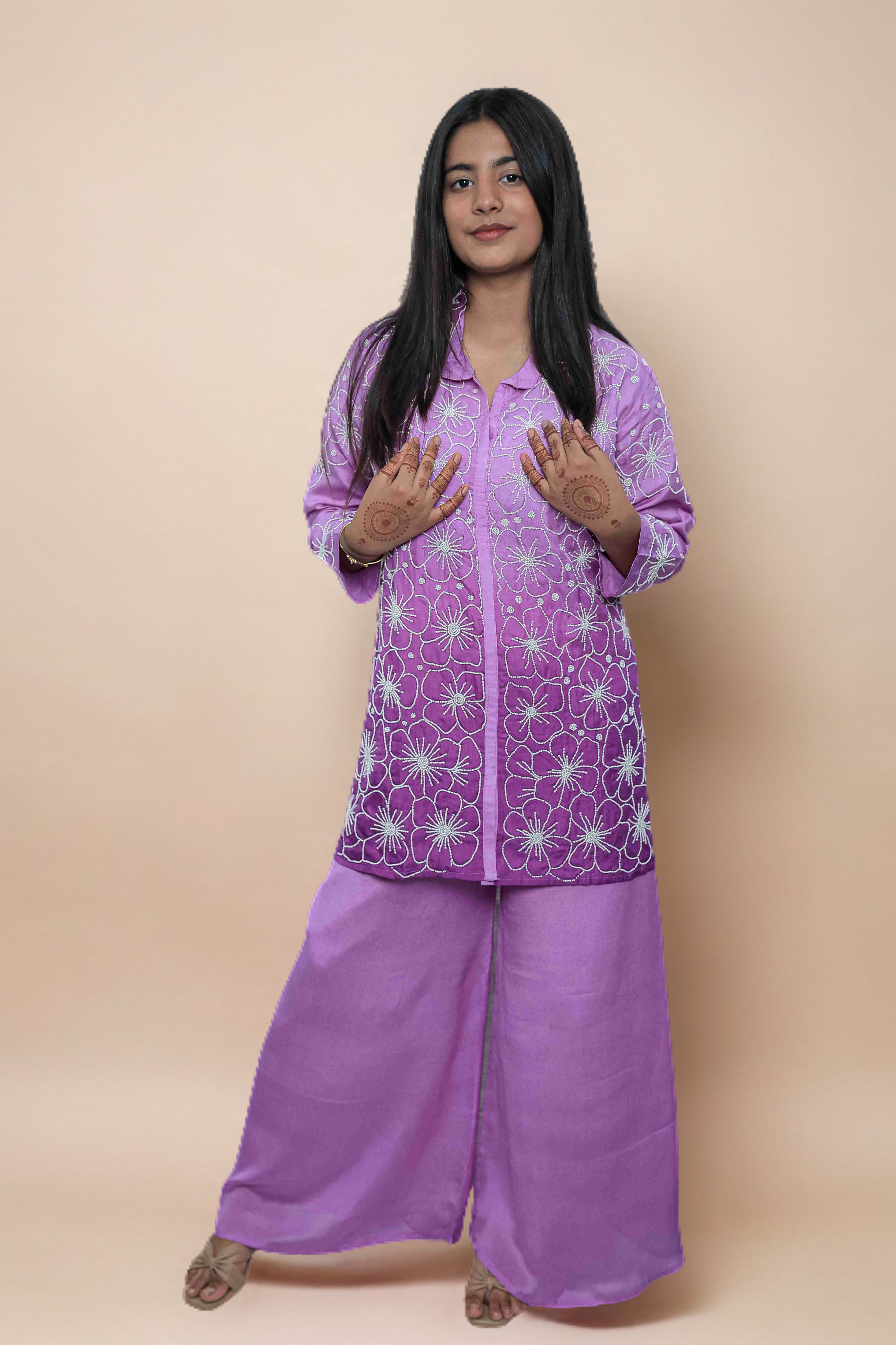 Lilac luxe cord set